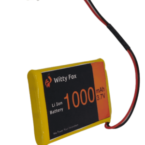 Witty Fox 3.7V 1000mAh Li-Ion Battery