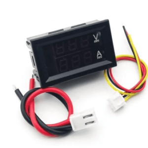 Digital Voltmeter Ammeter DC 100V 100A Dual Led Voltage Monitor Panel (Without Shunt)