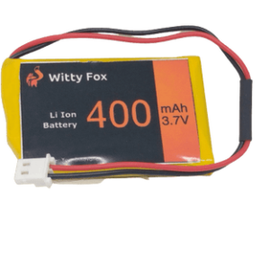 Witty Fox 3.7V 400mAh Li-Ion Battery