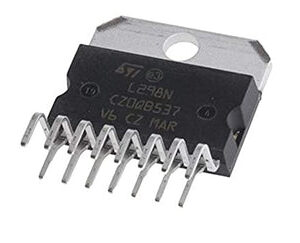 L298N Motor Driver IC