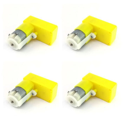 60 RPM L Shaped Single Shaft BO Motor - Image 2