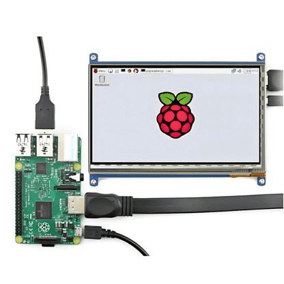 7 inch LCD Capacitive Touch Panel with HDMI and USB Cable - Image 3