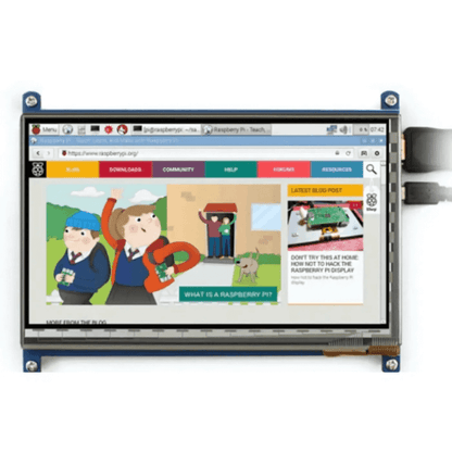 7 inch LCD Capacitive Touch Panel with HDMI and USB Cable - Image 5