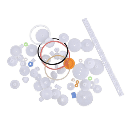 75 pcs-lot different type mini gear Plastic Gear Set - Image 3