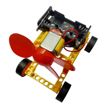DIY Colorful  Wind Generator Car - Image 2