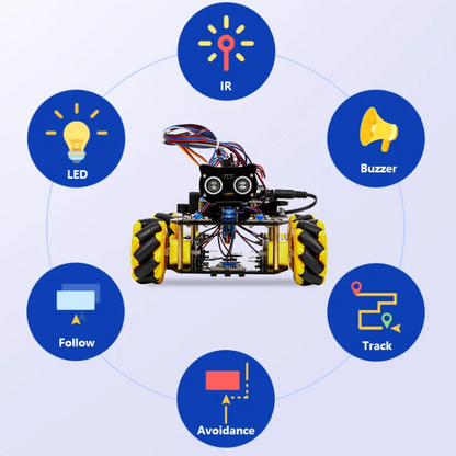ACEBOTT ESP32 4WD Smart Robot Car Kit for Arduino - Image 3